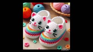 : Adorable baby booties//Cozy for stylish footwear//Perfect Gift for a baby shower 2025
