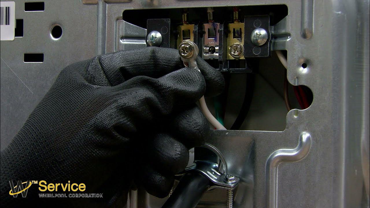 How To Install a 4 Wire Plug To Your Dryer - YouTube