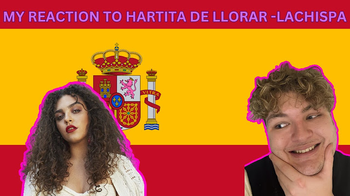 🇪🇸 Lachsipa - Hartita de llorar REACTION | Benidorm Fest 2025