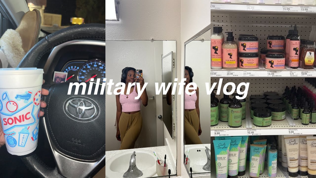 MILITARY WIFE VLOG: productive diml living on base