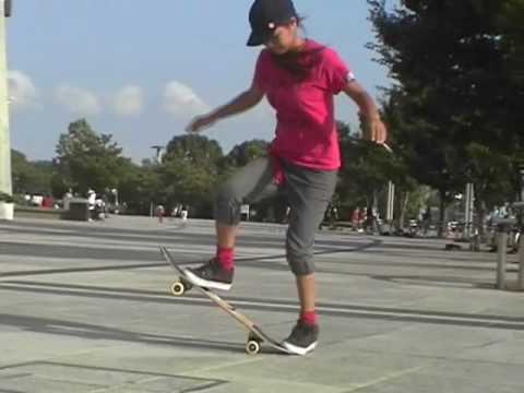 【yuki】スケボー yuki freestyle-sk8 - YouTube