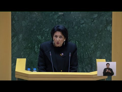 მხილება საპრეზიდენტო ტრიბუნიდან - პრეზიდენტი ივანიშივლის პასუხებს ელოდება