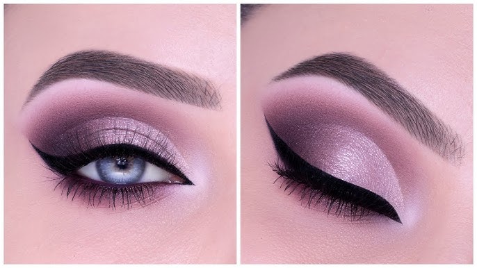 5 Minute Easy Lilac Eye Makeup Tutorial