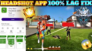 only red headshot gfx tool ||no I'd ban😱😱 ||free fire and free fire Max screenshot 5