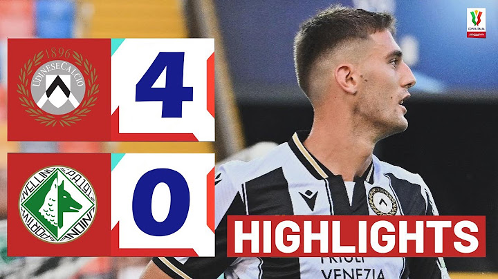 Udinese vs. Avellino 4-0 Highlights & Goals | Coppa Italia 2024/25