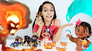 UM POUCO SOBRE MOANA, SEUS AMIGOS e INIMIGOS!!! ★ PlaySet Disney Moana (PS: Contém Spoiler)