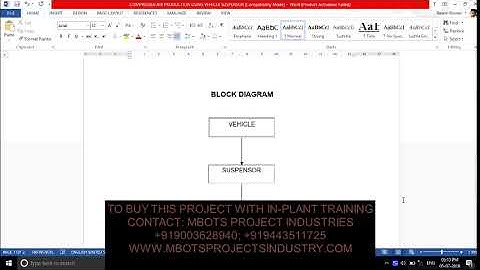 DESIGN AND FABRICATION OF COMPRESSED AIR PRODUCTION USING VEHICLE SUSPENSION MECHANICAL PROJECT