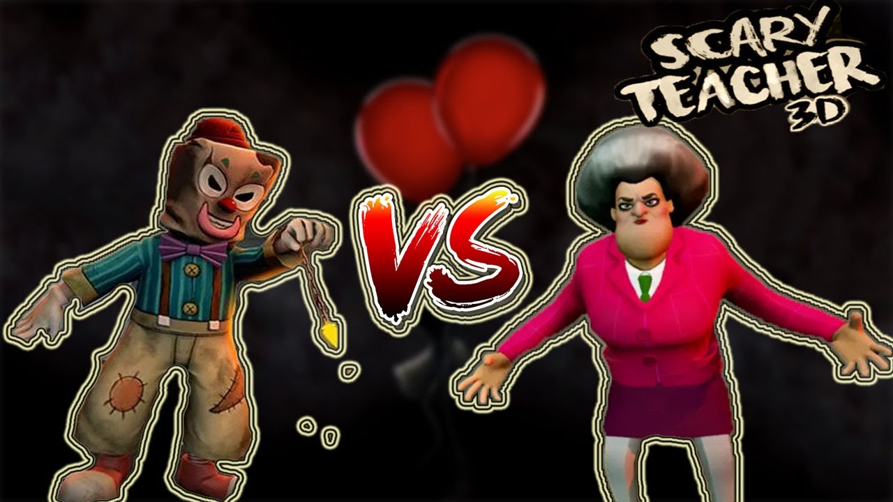 Scary Teacher 3D vs Freaky Clown : Town Mystery - Gameplay Walkthrough 2020 (Ios,Android)