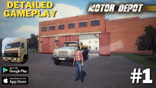 Motor Depot - Detailed Gameplay Walkthrough (Android, iOS) | #jerryisgaming #1 screenshot 1