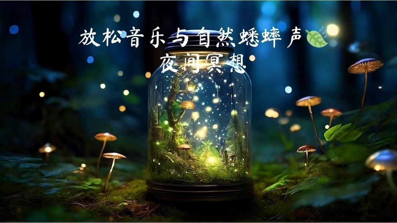 Guarda Relaxing Music & Nature Crickets Sounds 🍃Meditation at Night su YouTube Guarda Relaxing Music & Nature Crickets Sounds 🍃Meditation at Night su YouTube