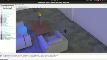 TurtleBot3 Burger with Teleop Twist Keyboard, ROS2 and Webots