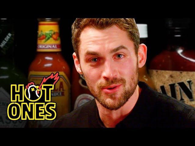 Kevin Love Gets Dunked On By Spicy Wings | Hot Ones | First We Feast