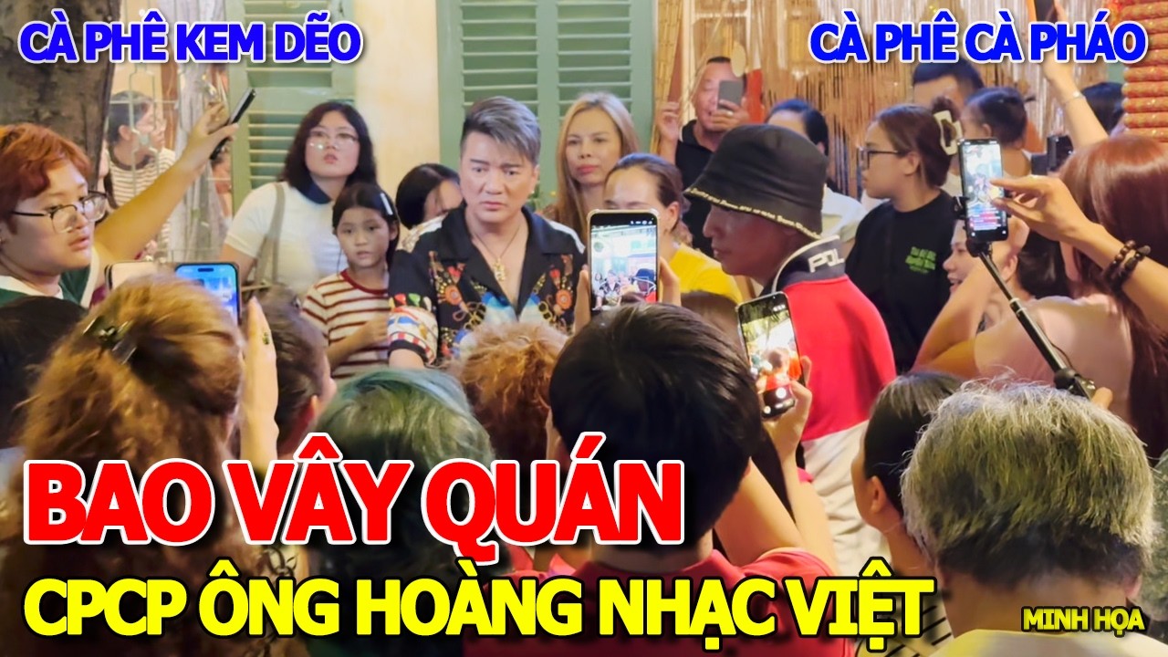 QUÁ BẤT NGỜ - QUÁN CÀ PHÊ CÀ PHÁO ĐÀM VĨNH HƯNG LIÊN TỤC ĐÔNG KHÁCH XẾP HÀNG MUA CHỜ CÀ PHÊ KEM DẼO
