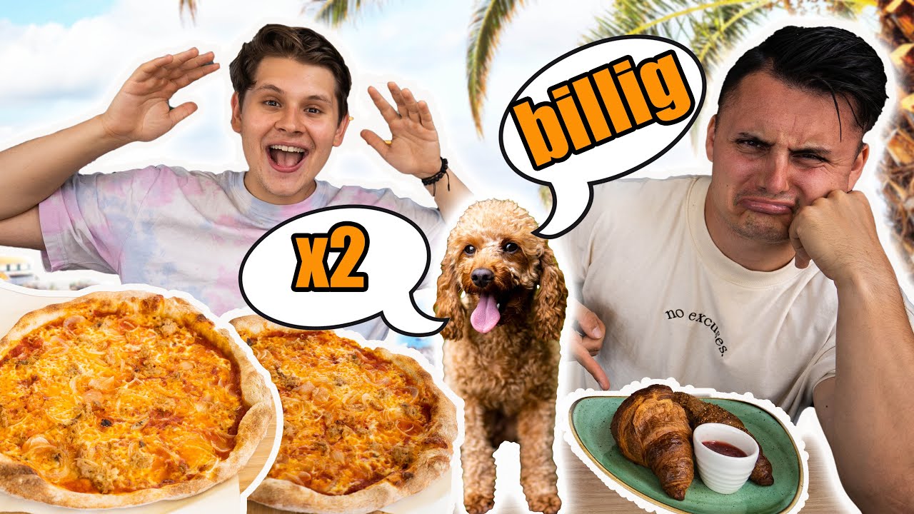 Süßer HUND bestimmt 1 Tag UNSER ESSEN auf MADEIRA mit Evanijo *extrem* 🏝🍕🍕