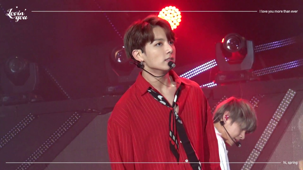 170929 방탄소년단 정국 직캠 'MIC Drop' / Jungkook Focus Cam by Hi, Spring YouTube