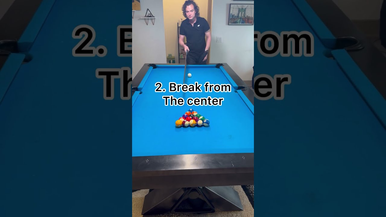 How To Break In 8 Ball Like A Pro
