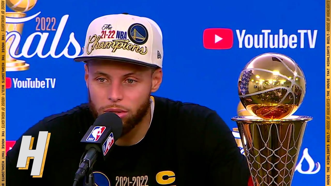 Stephen Curry AMAZING Interview During 2022 Warriors Champions