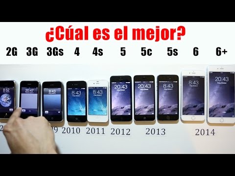 Todos los modelos de iPhone comparados lado a lado