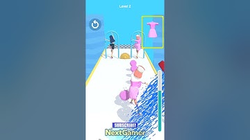 Fashion Girl Run 💃👗Mobile Gameplay By NextGamer (Android,iOS) Level 2