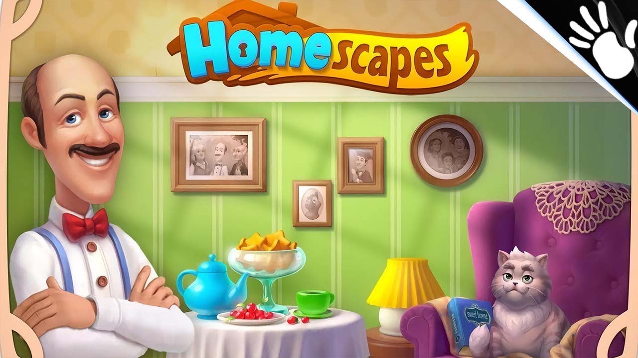 Homescapes - Gameplay Walkthrough - Solve match-3 puzzles (iOS, Android)