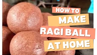 Aaj humne banaya ragi ka mudde #zoyajourney #cookingvlog #ragiball #fingermillet #trendingreels