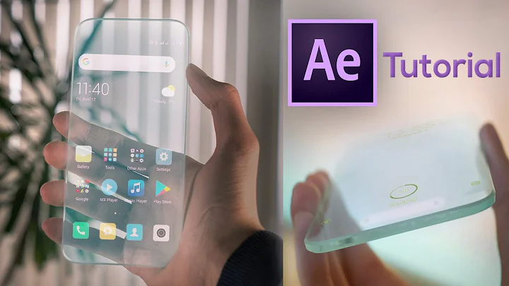 How to Create TRANSPARENT PHONEAfter Effects VFX T...