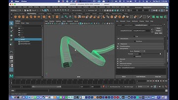 Intro 3D: Sweep Mesh Tool in Maya (Versions 2021 & Newer)