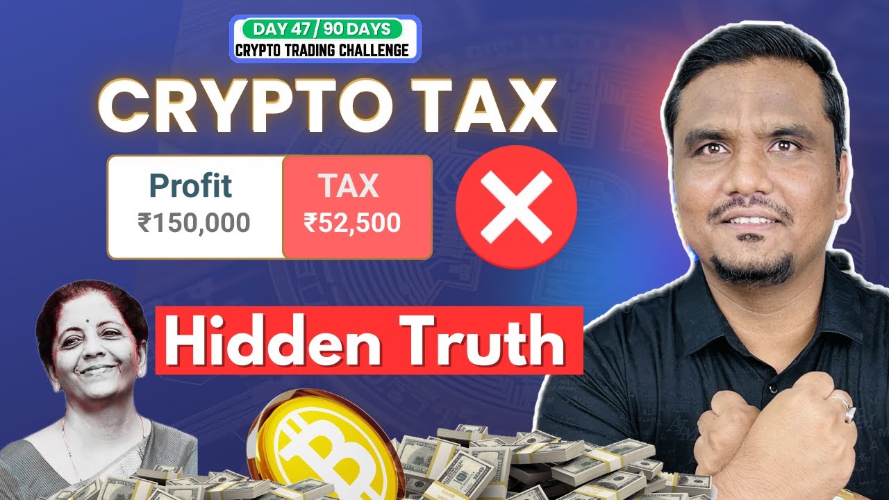 Shocking Truth Revealed : Crypto Tax India 2025 🔥 | Swing Trading Tax |  Day 47