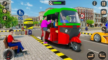 Offroad Tuk Tuk Driving 3D - Rickshaw Auto Driver Simulator - Android GamePlay #3