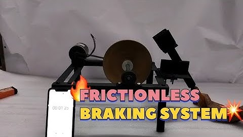 zero friction electromagnetic braking system | college project ideas