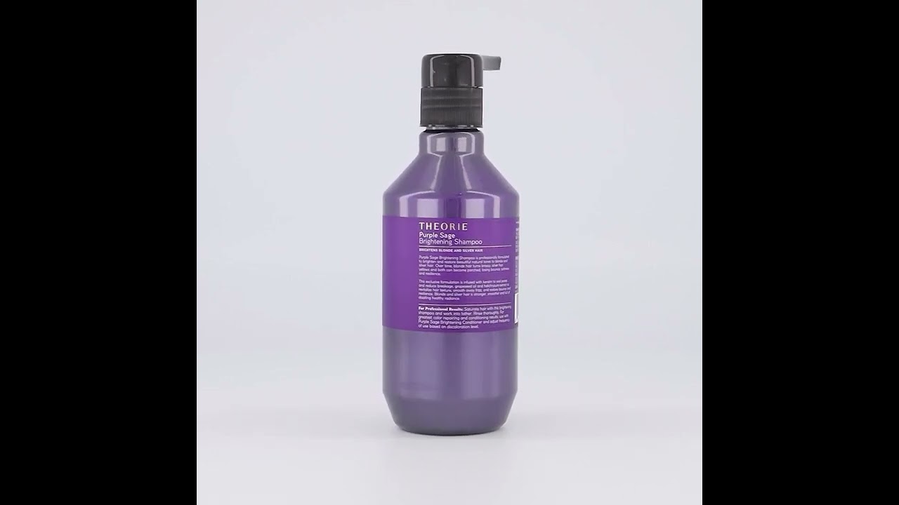 Theorie Purple Sage Brightening Shampoo 400ml
