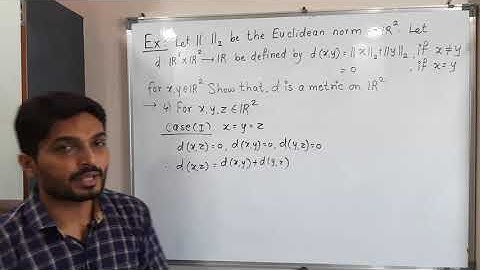 Topology of Metric Spaces - Unit 1 - Lecture 24