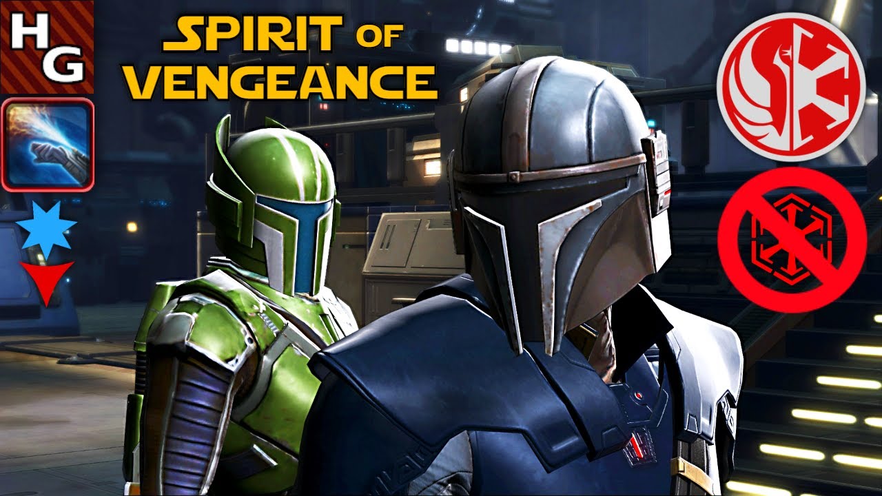 SWTOR Spirit of Vengeance Bounty Hunter [Male] - YouTube