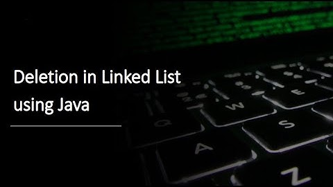 Linked List Deletion | Data Structures | Java program explanation | Tamil |