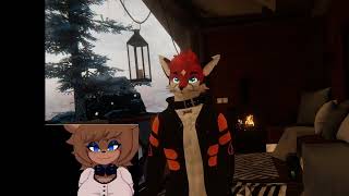 A furry Fox in VR Chat on Omegle #2