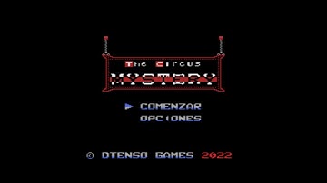 The Circus Mistery (MSXDev22 #32). MSX. DTenso Games 2022. Full Playthrough (2 laps / Bad Ending)