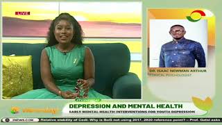 #TV3NewDay: Depression and Mental Health: Preventing Youth Depression: Early Intervention