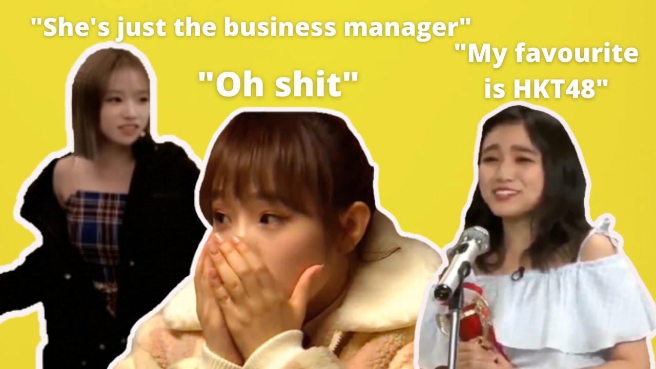 dumb and memorable things izone once said