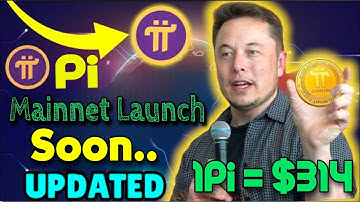 Good News 💥 Pi Network Mainnet Launch Soon.. New Update 🤯🤩 1Pi Price = $314 🤑🎉 #crypto #pinetwork