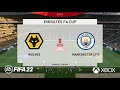 FIFA 22 | Wolves - Manchester City | Premier League 10.05.2022 | XBOX Gameplay
