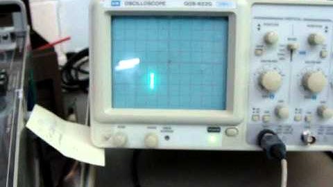Kinemetrics SH-1 Horizontal Seismometer Bench Test