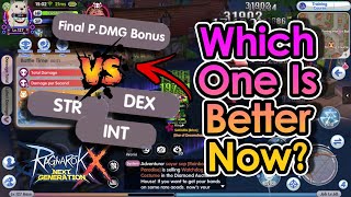 [ROX] Which Stat Is More Important? Final PDmg Bns and Main Stat DPS Test On MVP | King Spade screenshot 2