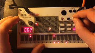 Korg Volca Sample - Live Session #2 - Default Samples - D&B