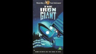 Opening To The Iron Giant Uk Vhs 2000