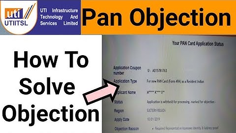 APPLICATION IS WITHHELD FOR PROCESSING || MARKED FOR OBJECTION || UTITSL PROBLEM SOLVE || 2020