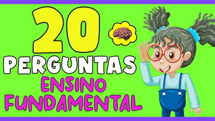 QUIZ CONHECIMENTOS GERAIS, 25 PERGUNTAS DO ENSINO FUNDAMENTAL