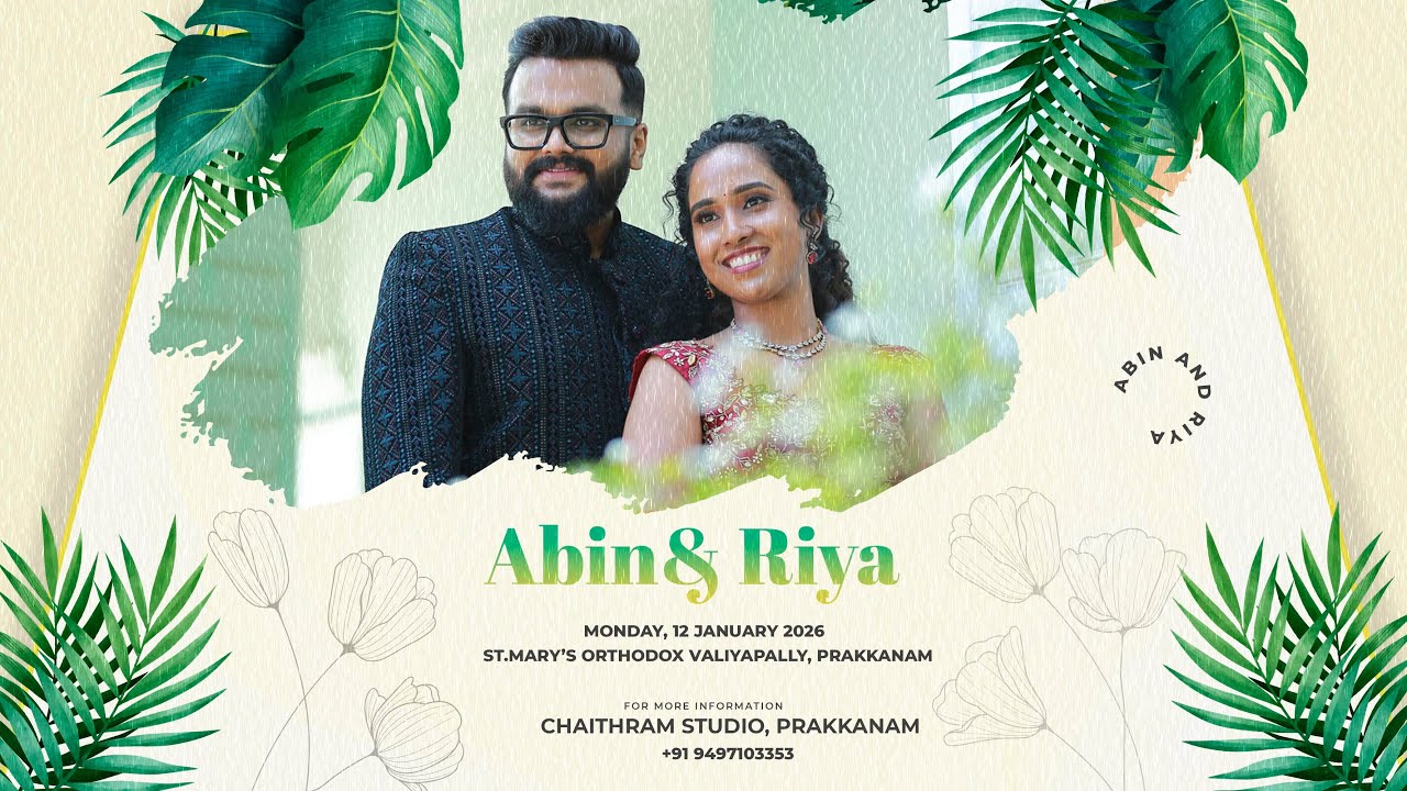 WEDDING CEREMONY || ABIN & RIYA