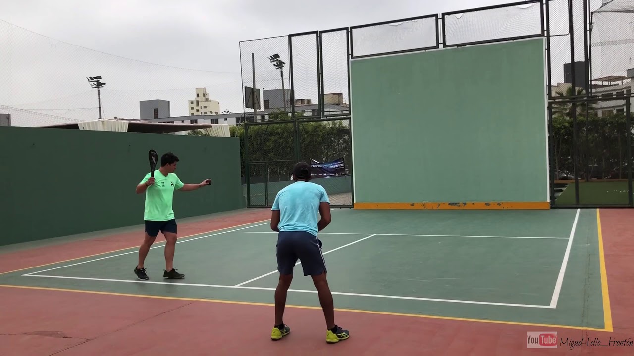 Torneo de Maestros 2019, libre superior, Paleta Frontón, 2do set, Kevin vs Daniel Y YouTube