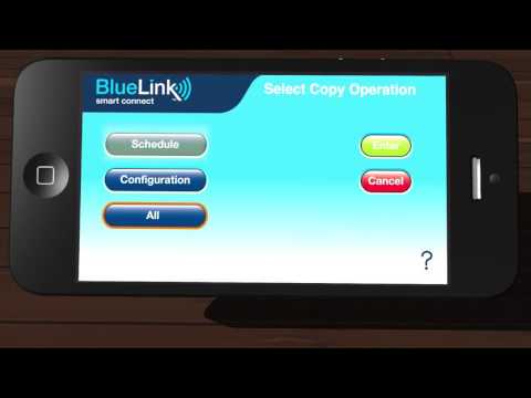 Braeburn BlueLink Smart Connect App - QuickCopy Feature