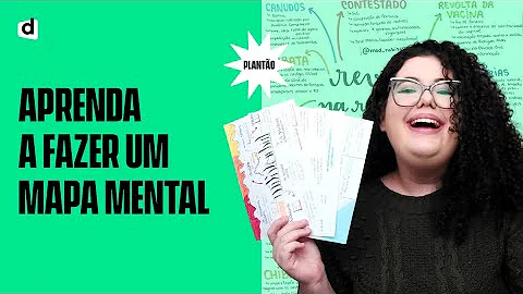 Como fazer um mapa mental igual do Descomplica?